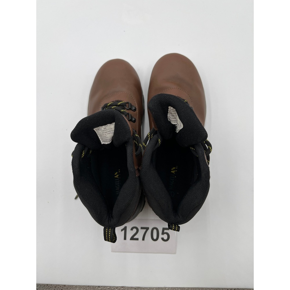 Magellan Outdoors Hiking Boots Boys 6D Brown Waterproof Leather YFWMFYC1139 - Picture 11 of 15